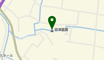 宮津霊園の地図画像