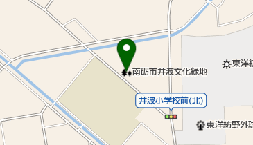 南砺市井波文化緑地の地図画像