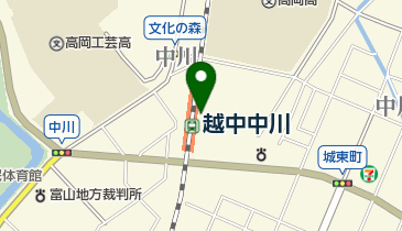 高陵緑地の地図画像