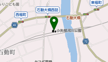 小矢部河川公園の地図画像