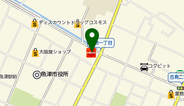 ニコニコレンタカー魚津吉島店の地図画像