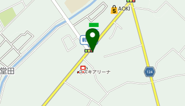 大阪王将黒部店の地図画像