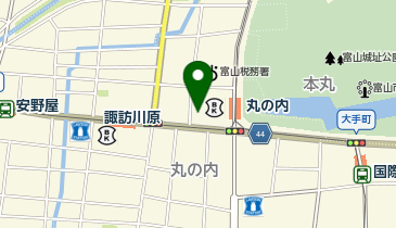 ライザップ富山店の地図画像