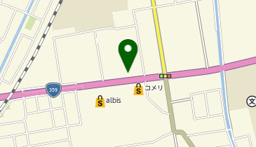 カーブス富山婦中町の地図画像
