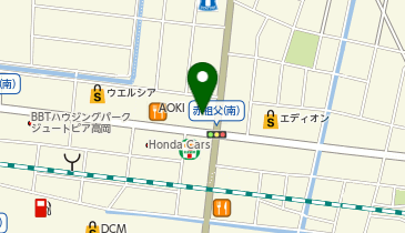 ゆず庵高岡店の地図画像