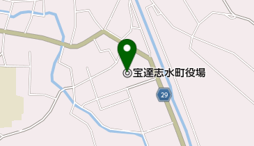 宝達志水町役場志雄庁舎の地図画像