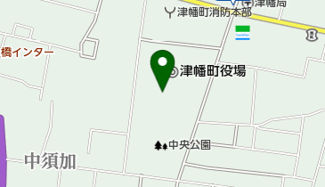 津幡町役場の地図画像