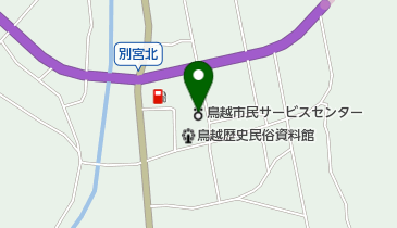 白山市鳥越市民サービスセンターの地図画像