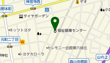 金沢市元町福祉健康センターの地図画像