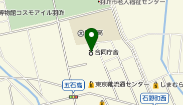 能登中部保健福祉センター羽咋地域センターの地図画像