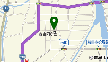 能登北部保健福祉センターの地図画像