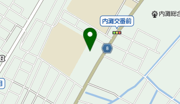 内灘町保健センターの地図画像