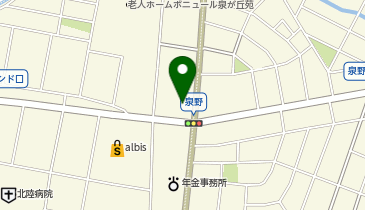 金沢市泉野福祉健康センターの地図画像