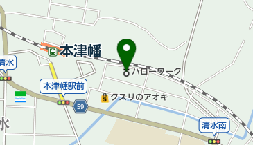 ハローワーク津幡(分)の地図画像