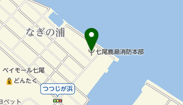 七尾鹿島消防本部の地図画像