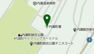 内灘町消防署の地図画像