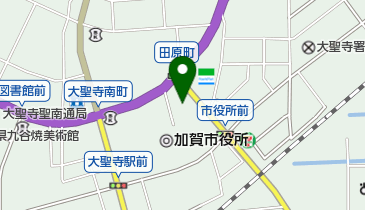 加賀市消防署大聖寺分署の地図画像