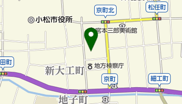 小松簡易裁判所の地図画像