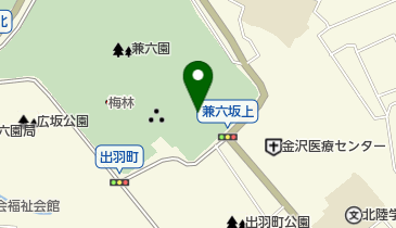 石川県立伝統産業工芸館の地図画像