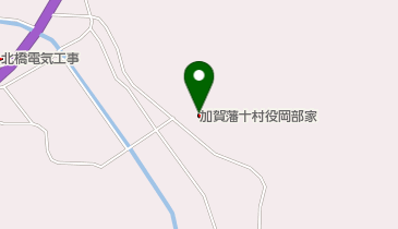 加賀藩十村役岡部家の地図画像