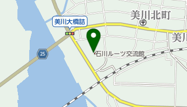 石川ルーツ交流館の地図画像