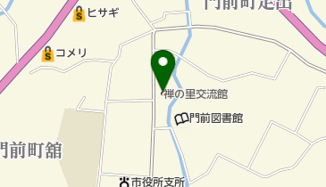 輪島市櫛比の庄禅の里交流館の地図画像