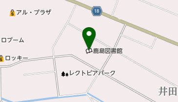 中能登町立図書館の地図画像