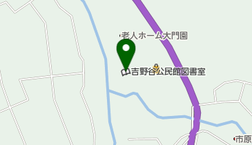 白山市立吉野谷公民館図書室の地図画像