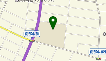 小松市立図書館分館南部図書館の地図画像