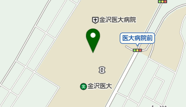 金沢医科大学図書館の地図画像