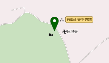 石動山資料館の地図画像