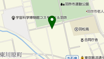 羽咋市歴史民俗資料館の地図画像