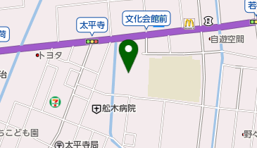 野々市市文化会館の地図画像