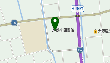 白山市鶴来総合文化会館クレインの地図画像