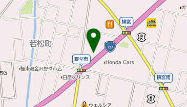 家族葬・小型葬ホール野々市の地図画像