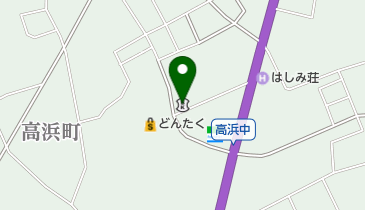 北國銀行高浜支店の地図画像