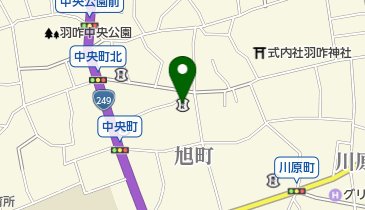 北國銀行羽咋支店の地図画像