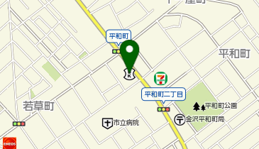 北國銀行寺町支店の地図画像