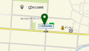 北國銀行川北支店の地図画像