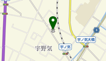 金沢信用金庫宇ノ気支店の地図画像