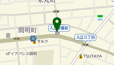 金沢信用金庫米丸支店の地図画像