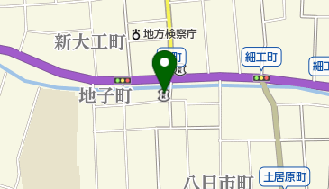 はくさん信用金庫小松中央支店の地図画像