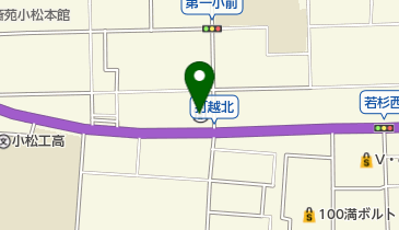 はくさん信用金庫小松東支店の地図画像