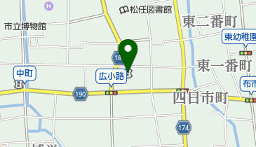 はくさん信用金庫松任支店の地図画像