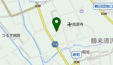 はくさん信用金庫つるぎ営業部の地図画像