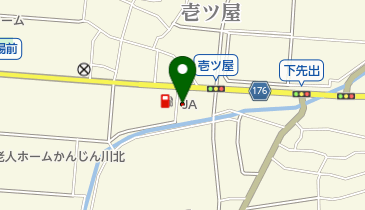 JA能美川北支店の地図画像