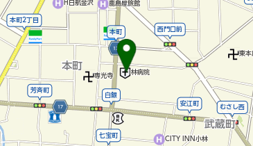 林病院の地図画像