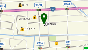医療法人社団荒木病院の地図画像