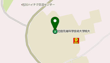 国立北陸先端科学技術大学院大学の地図画像