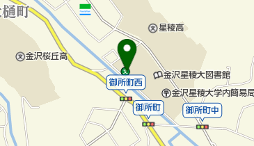 私立金沢星稜大学女子短期大学部の地図画像